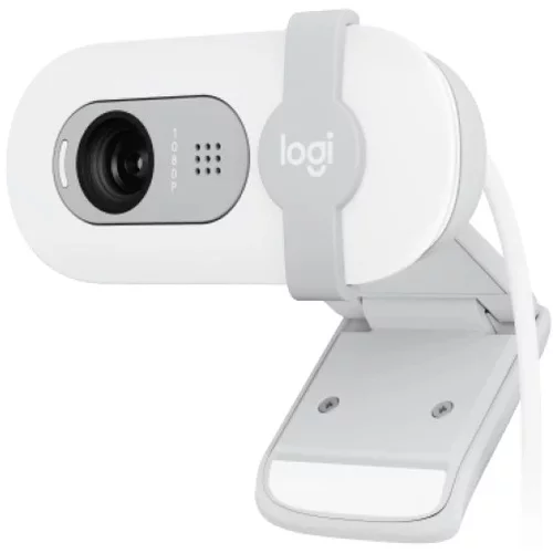 Logitech Brio 100 Full HD Webcam – OFF – WHITE USB