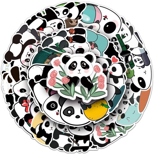 INF Nalepke s 50 unikatnimi motivi Panda, (21673683) Cene