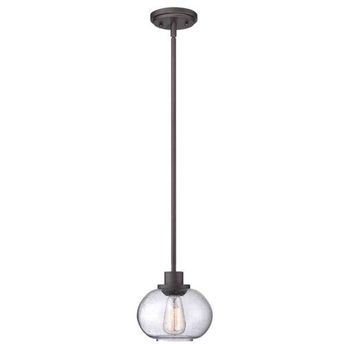 Elstead Lighting Elstead Trilogy 1 viseča svetilka s svetlobno kupolo, stari bron, E27, (22098154) Cene