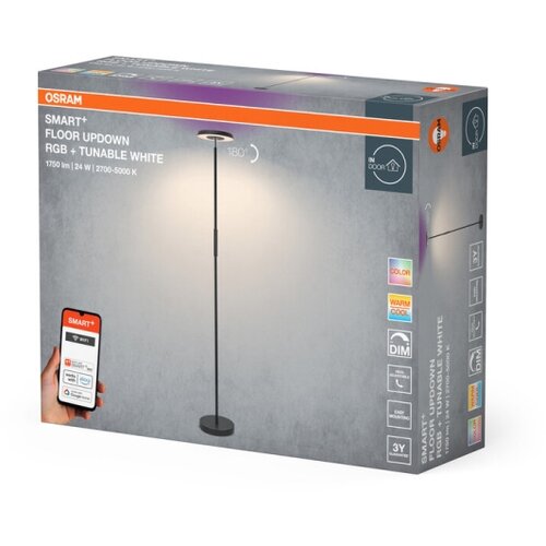 Osram led rgbw prigu&amp;scaron;iva podna lampa smart+ floor LED/13,5W/230V wi-fi Slike