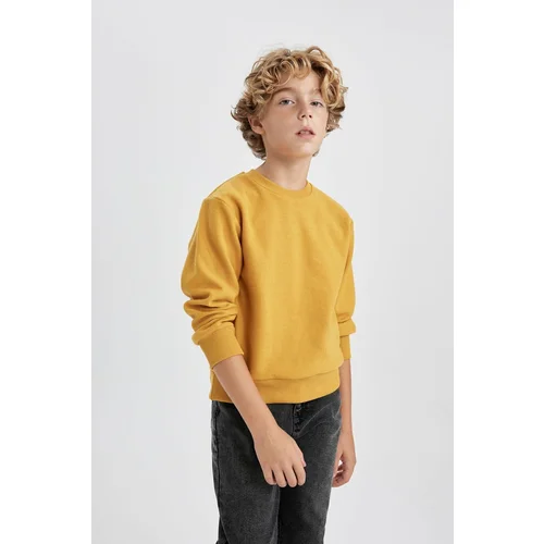 Defacto Boy's Crew Neck Thessaloniki Fabric Sweatshirt B4400a823wn