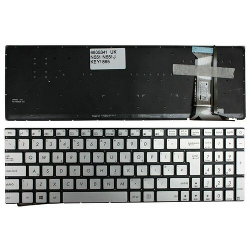 Xrt Europower tastatura za laptop asus N551 N551J N551JB N551JK N551JM N552VW N551JQ N751 N751J N751JK N751JX veliki enter Cene