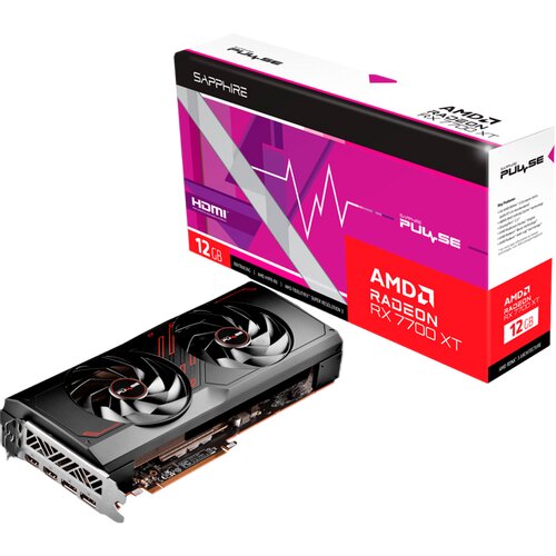Sapphire Grafička kartica Sapphire Pulse RX 7700XT Gaming, 12GB GDDR6 11335-04-20G Slike