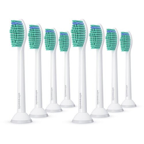 Ultrasonic nastavci za Philips Sonicare C1 ProResults, 8 komada, bijeli Slike