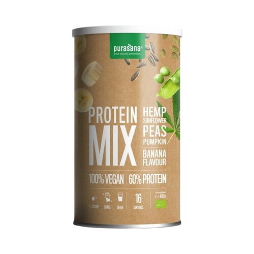  Veganska proteinska mješavina konoplje, suncokreta, graška, proteina bundeve, bio Cijene
