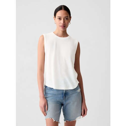 GAP Linen Tank Top - Women Cene