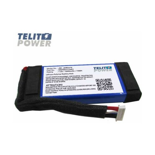  TelitPower baterija Li-Ion 7.4V 10000mAh za Boombox bežični zvučnik JEM3318 ( 3753 ) Cene