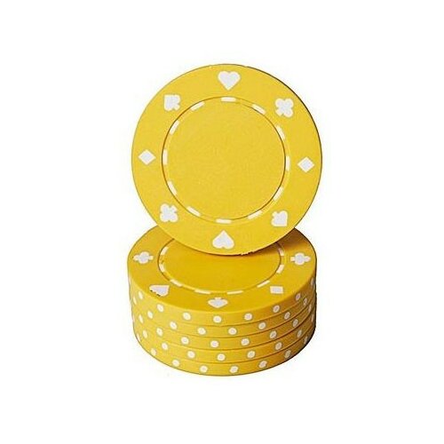poker žeton - žuti ( MAN-061 yell ) Slike