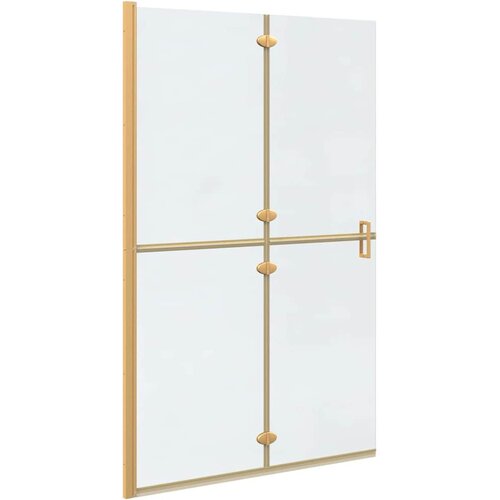  Walk-In zid za tu&amp;scaron;iranje Zlatno 120 x 6,5 x 190 cm Slike