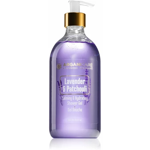 Arganicare Lavender & Patchouli umirujući gel za tuširanje 500 ml