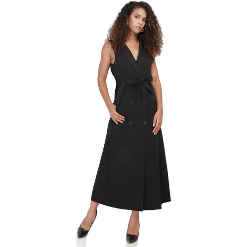 La Modeuse Dolge obleke 68622_P159986 Črna Cene