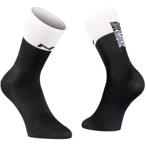 Northwave Cyklistické ponožky Work Less Ride More High Sock Black