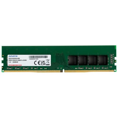 §Memorija (RAM):8GB§Memorija (RAM):DDR4 (3200 MHz)§TIP memorije:DDR4 (3200 MHz)§Vrsta ADATA DDR4 8GB 3200MHz PREMIER AD4U32008G22-SGN Cijene