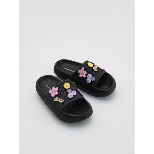 Reserved GIRLS` STRAPPY SANDALS - crno Cene