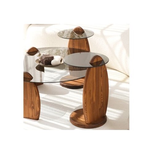 Hanah home surf - chesnut, fume chesnutfume side table Cene