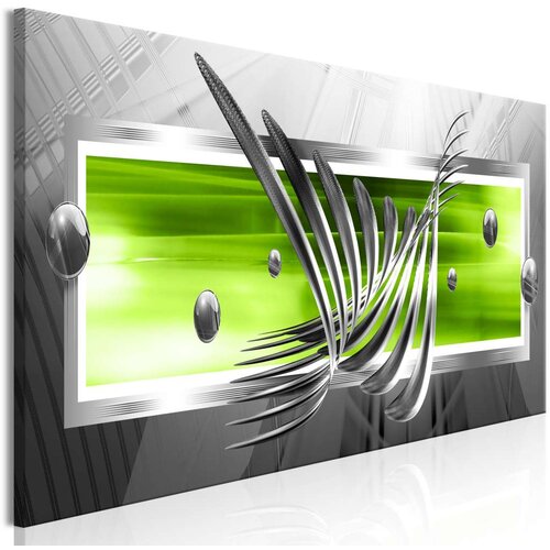  Slika - Silver Wings (1 Part) Narrow Green 135x45 Slike