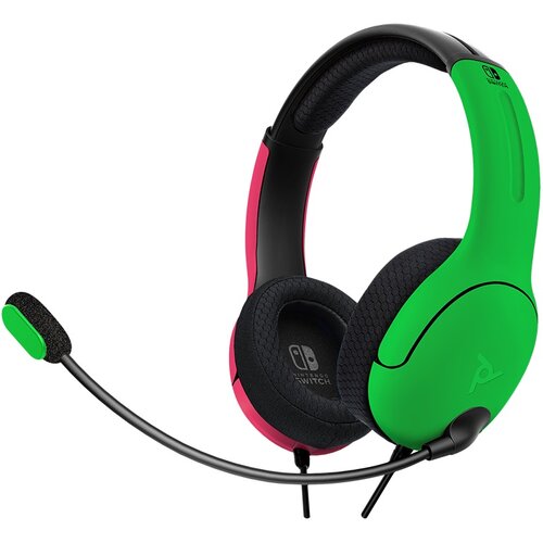 Pdp SWITCH WIRED HEADSET LVL40 PINK / GREEN Cene