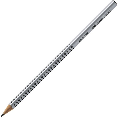 Olovka GRAFITNA B GRIP 2001 FABER-CASTELL 117001 SREBRNA Cijene
