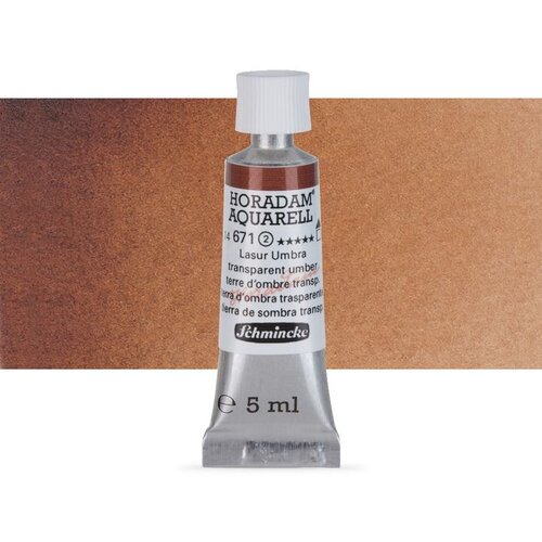 Artmie Akvarel boje u tubi Schmincke Horadam 5 ml | 671 Transparent Umber Slike