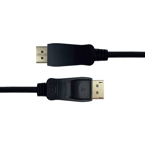 Deltaco DisplayPort kabel, 4K UHD, 21,6 Gb/s, 2m, ČRNA Slike