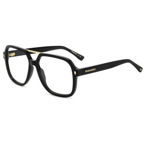 Dsquared2 D20145 807 ONE SIZE (57) Črna/Kristalna Slike