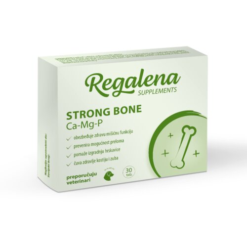 REGALENA suplement za pse strong bone ca-mg-p tablete 30/1 Slike