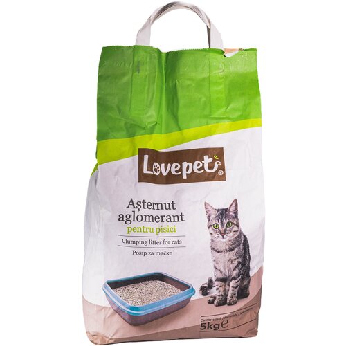 Lovepet Posip za macke 5kg Cene