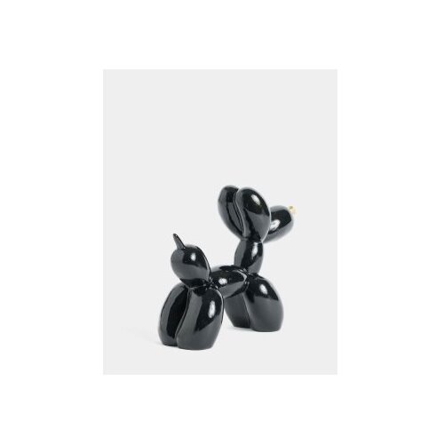 Aberto Design dekorativna figura pas, 8x17x20cm, crna Cene