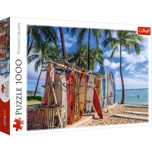 Puzzle 1000 - Plaża Waikiki, Hawaje 10742 Cijene
