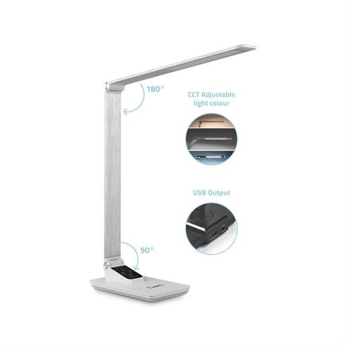  LED prigu&amp;scaron;iva stona lampa sa USB LED/7W/230V 3000K/4000K/5500K bela Slike