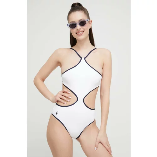 Polo Ralph Lauren Jednodijelni kupaći kostim boja: bijela, lagano učvršćene košarice