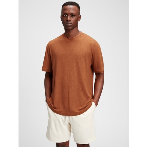 GAP T-shirt short sleeve linen t-shirt - Men's Cene