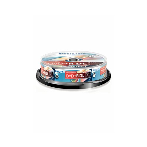 Philips DVD+R85DLCB Dual-Layer 8x DVD disk, cake-box Cijene