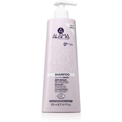 Alama professional No Yellow &amp;scaron;ampon proti rumenim tonom 500 ml Slike