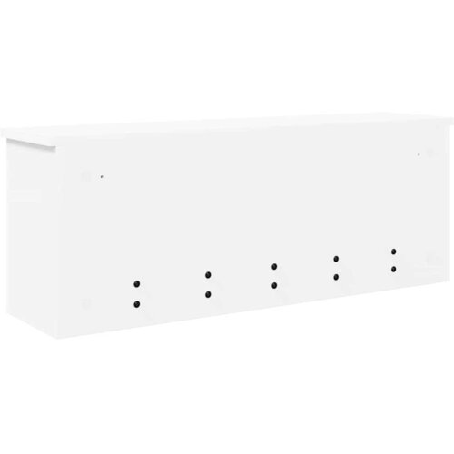  Vje&amp;scaron;alica za kapute na zidu s policom Bijelo 80 x 20 x 30 cm Slike