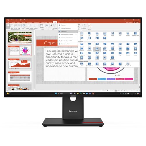 Lenovo ThinkVision T27-40 LED display 68.6 cm (27) 1920 x 1080 pixels Full HD Black Cijene