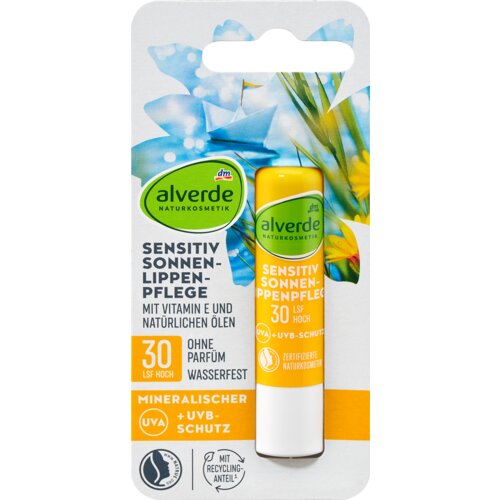 Alverde Naturkosmetik SENSITIV balzam za usne, SPF 30 4.8 g Cene
