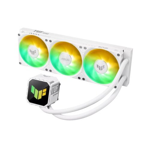 Asus tuf gaming lc III 360 argb white vodeno hlađenje belo Slike