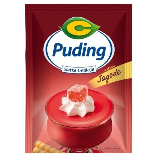 C puding Jagoda, 40g Slike