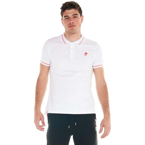 Leone 1947 Polo majice kratki rokavi Man Bold Colour Bela Cene