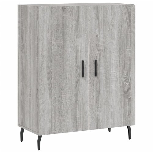  Visoka komoda siva sonome 69,5x34x180 cm od konstruiranog drva Slike