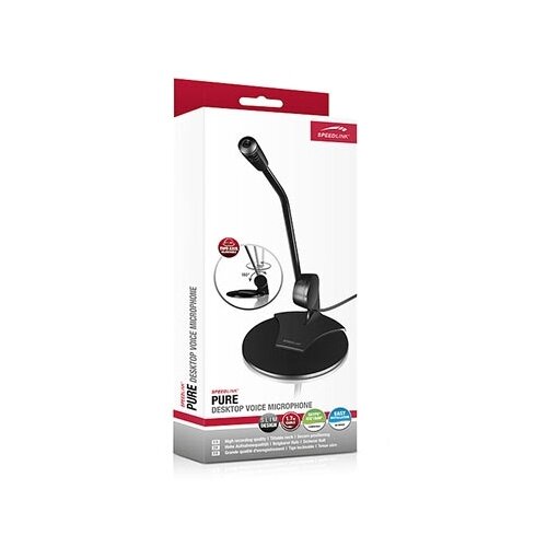 SPEEDLINK PURE Desktop Voice, black,... Slike