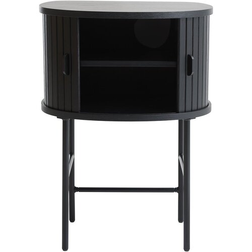 Unique Furniture Črna nočna omarica Nola &amp;ndash; Slike