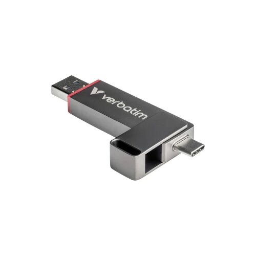 Verbatim Dual QuickStick USB stick maloprodaja 1 TB srebrna 32043 USB-C&reg; (USB 3.2 Gen 1), USB 3.2 (gen. 1) Cijene