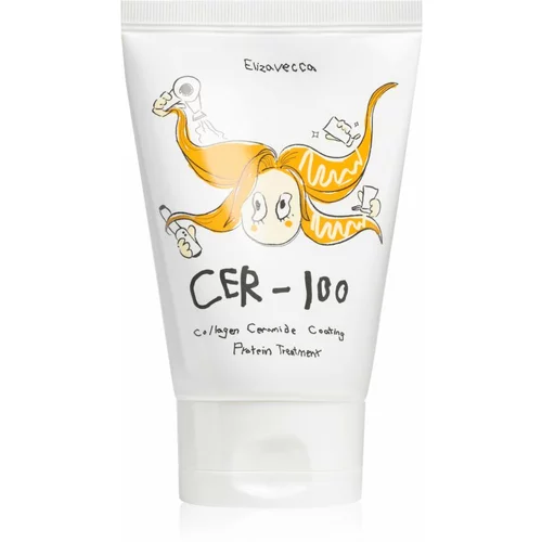 Elizavecca Cer-100 Collagen Ceramide Coating Protein Treatment kolagenska maska za sjajnu i mekanu kosu 100 ml