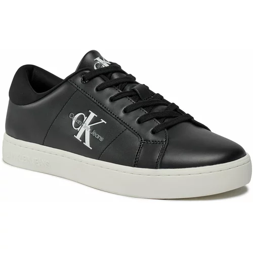 Calvin Klein Jeans Superge Classic Cupsole Low Laceup Lth YM0YM00864 Black/Bright White 0GM