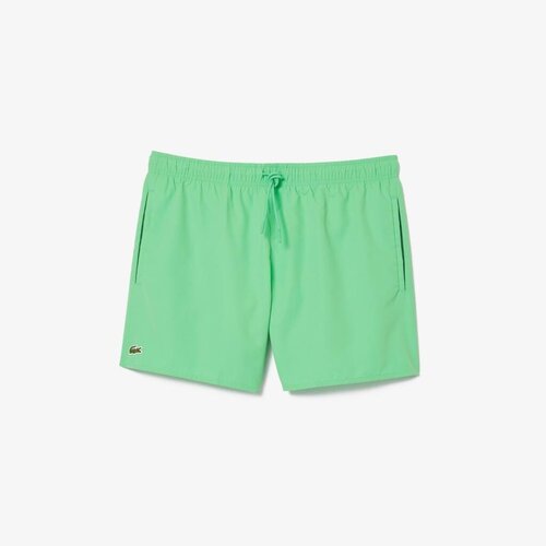 Lacoste SHORT SLEEVED RIBBED COLLAR Zelena Slike