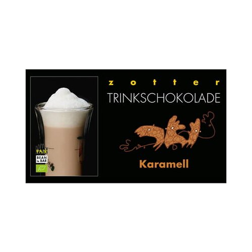Zotter Schokoladen Bio Pitna čokolada s karamelo Cene