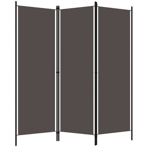 Maison Chic Paravan - Sobne pregrade 3-delni antraciten 150x180 cm, (22111841) Cene