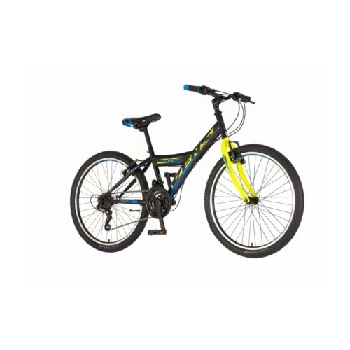 Venssini bicikl parma 24&amp;quot; crno žuti Slike
